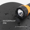 充電式ゴム製プラスチック防水5W LED懐中電灯